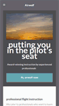 Mobile Screenshot of flyairwolf.com
